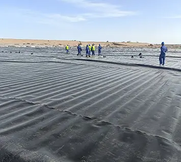 Key points for geomembrane construction